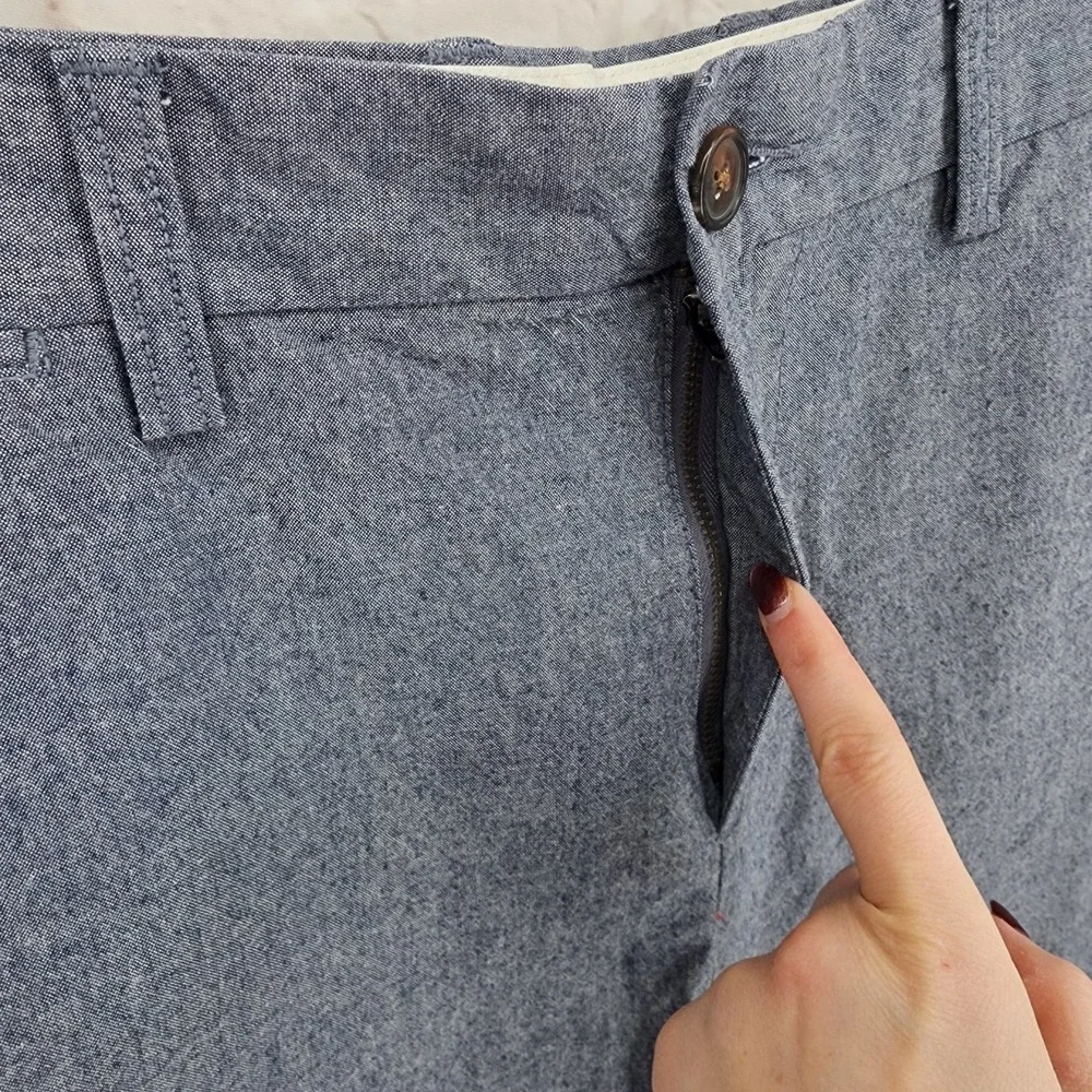 Old Navy Shorts Ultimate Slim Flex Cotton Stretch Flat Front Summer Preppy 34